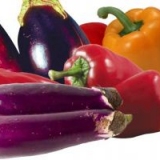 Перец и баклажаны