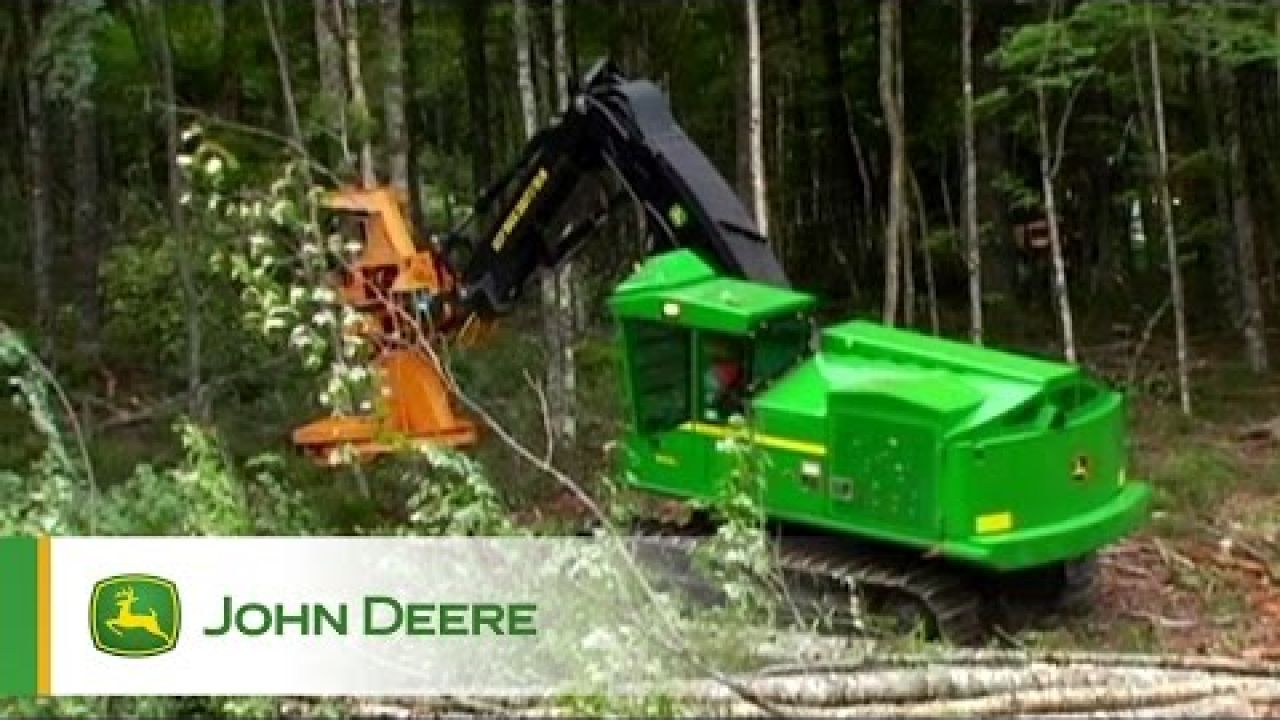 Валочно-пакетирующая машина John Deere 903K